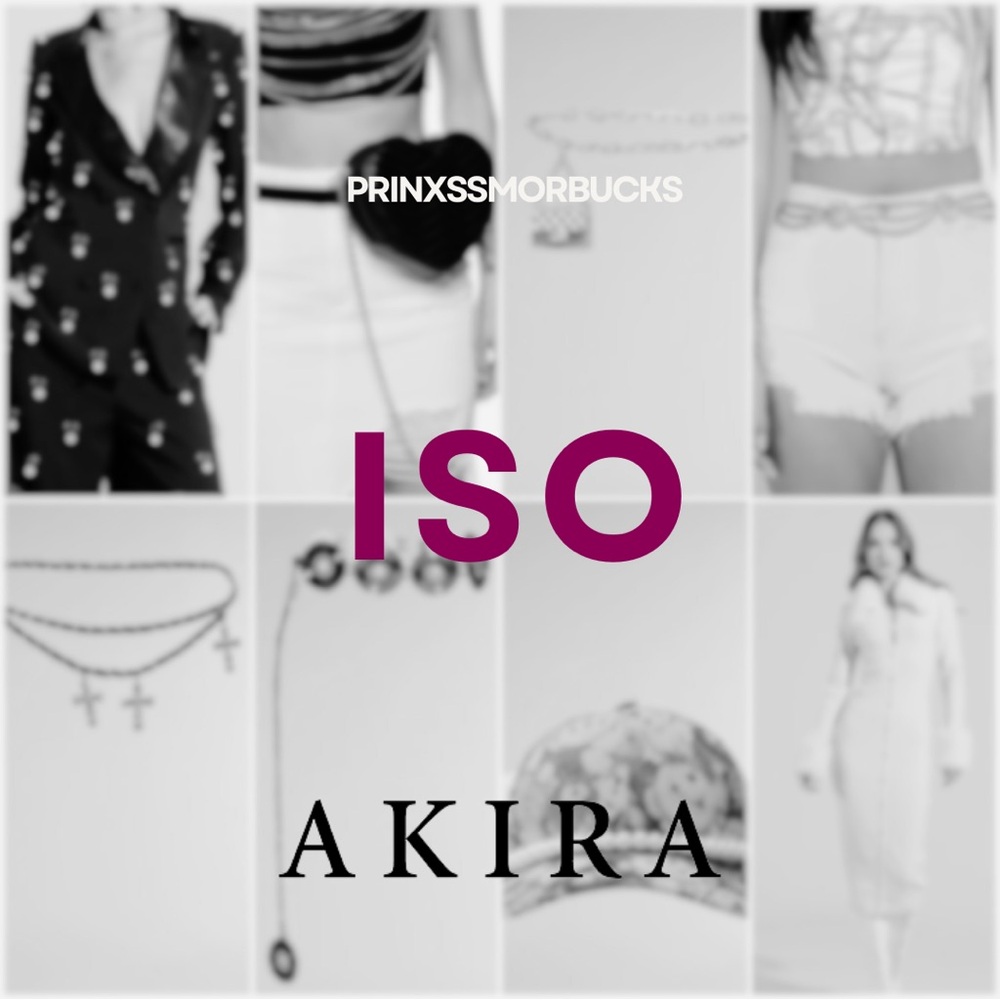 ISO - Akira Items *READ